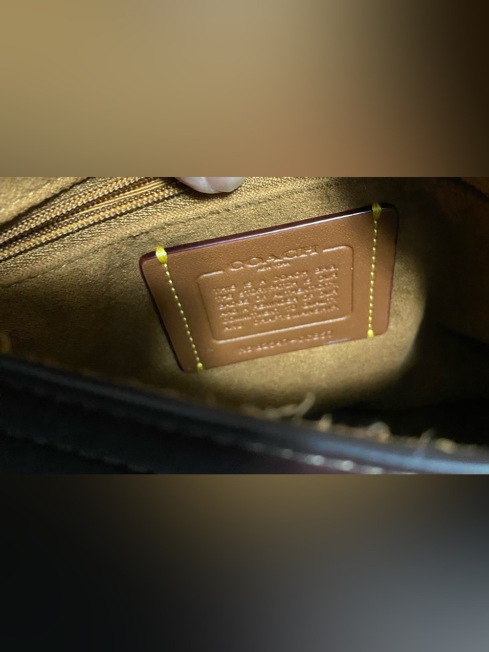 Coach Etta Flap Shoulder Bag with Gold Hardware - Picture 6 of 7